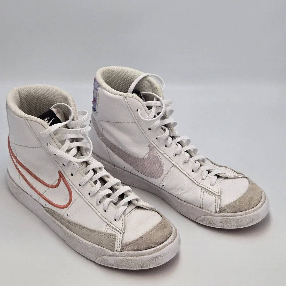 Nike Blazer Mid '77 SE GS 3.5Y ‎ 'White Magic Ember' DJ0265-100